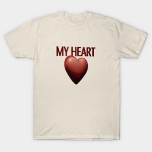 My heart 3d T-Shirt